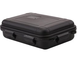 Small Hard Cabinet with Foam, Small Dry Box Shockproof Drybox Compact Camping Survival Storage Box Airtight Travel - ShopVlot