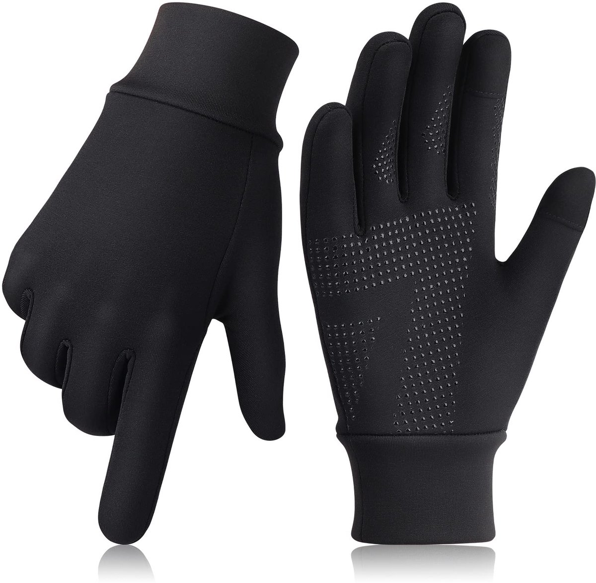 HASAGEI Touchscreen Handschoenen Fleece Hardloophandschoenen Heren Dames Sport Handschoenen Winterhandschoenen Warme - ShopVlot