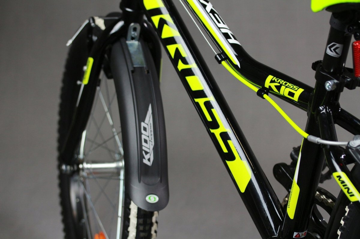 Simpla Kido One Long 20" Fietsspatborden - Zwart