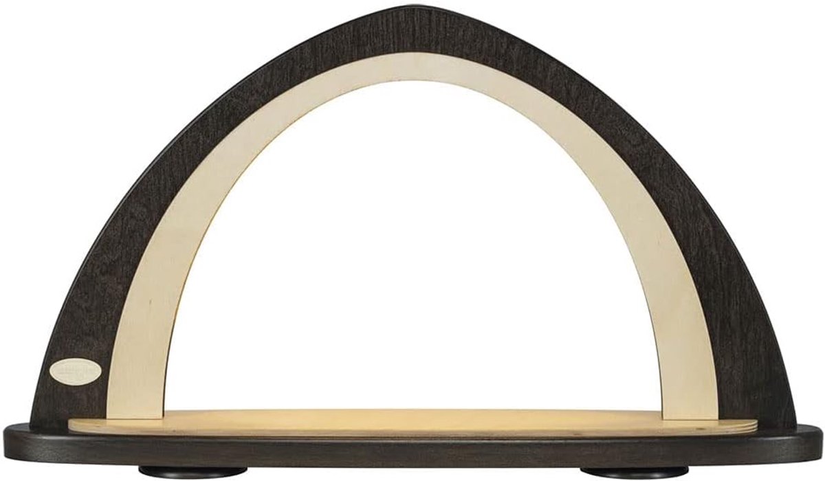 LED lichtboog - bruin natuur hout - decoratie voor binnen - sfeervolle verlichting - m-winkel
