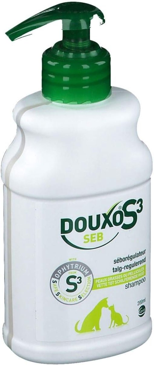 Shampoo 200 ml - Seborrhoïsch - Verzorgende formule - Zorgt voor een gezonde huid - ShopVlot