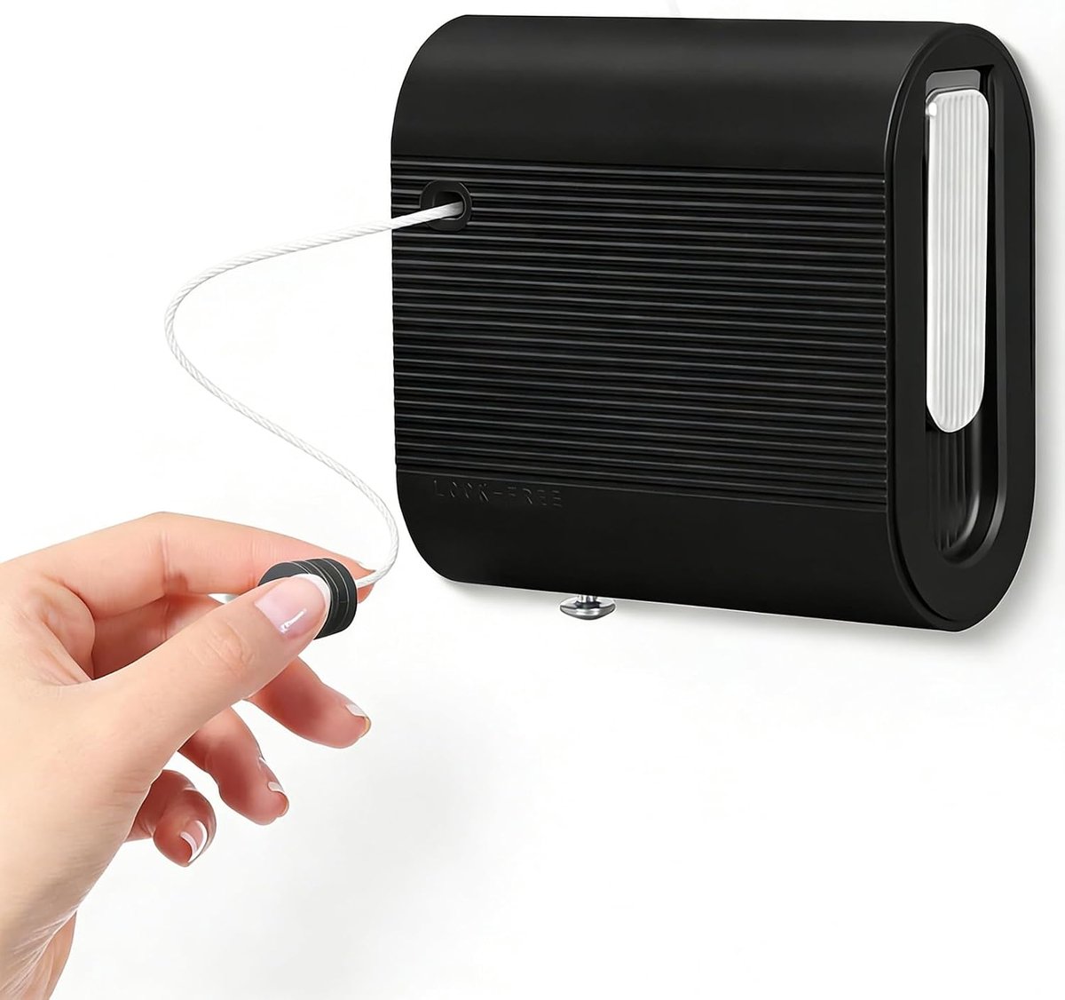 Clothesline, Retractable 4.2 m, New Design, Space Saving, Wall Mounting, Load Capacity 20 kg, for Bathroom, Laundry - ShopVlot