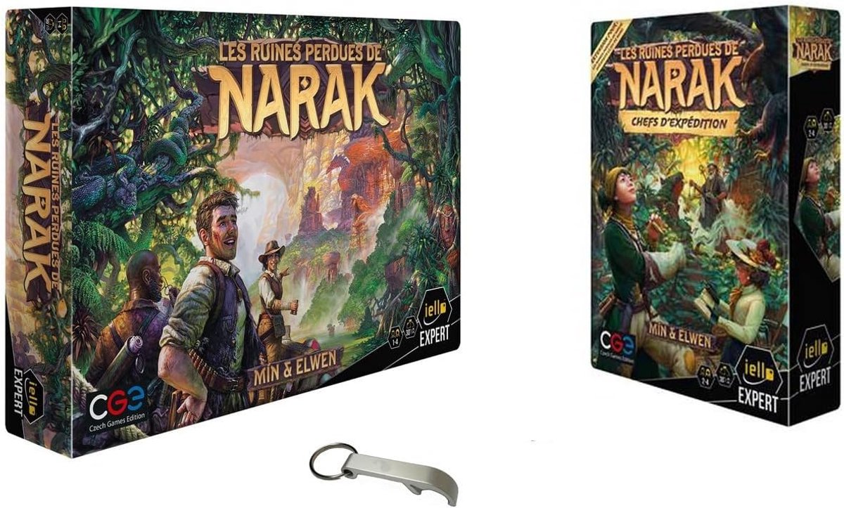 Narak + Extension Cable French Version + 1 Bottle Opener Blumie (Narak + Chefs) - ShopVlot