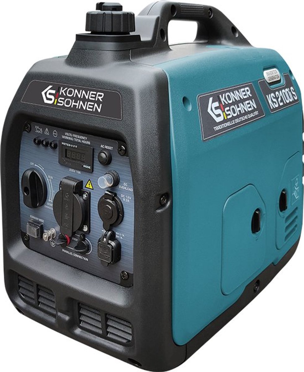 Invertergenerator Könner & Söhnen KS 2100i S - 2 kW - 62 dB - parallel