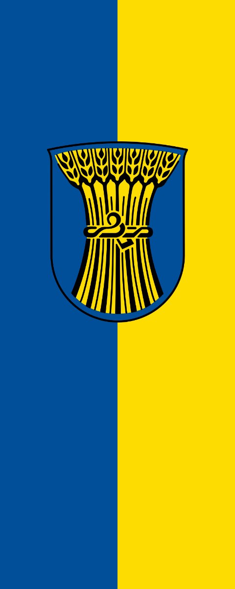 Vlag Kornwestheim 200x300cm