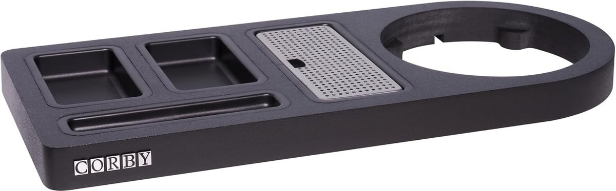 Welkomstableau - zwart - tray only - geschikt voor Corby Buckingham waterkoker - ShopVlot