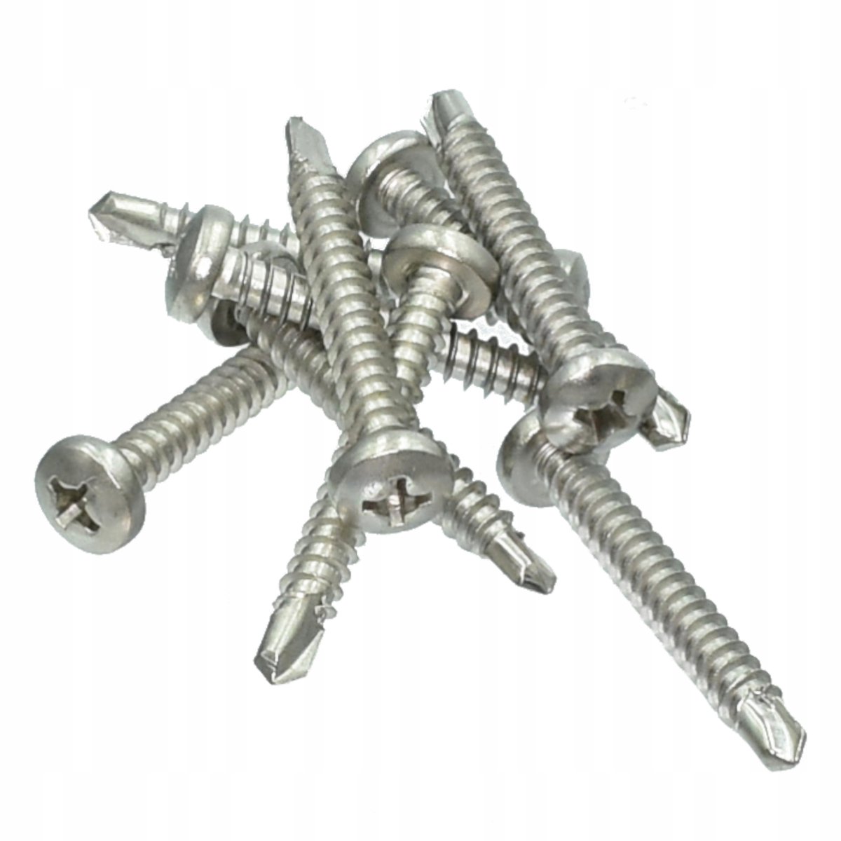 RVS Zelfborende Schroeven 4,2x38mm - 10 Stuks