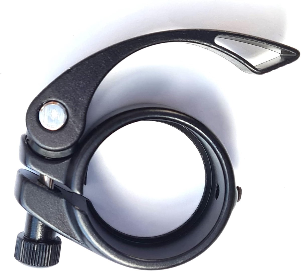 Fiets zadelklem 38,1 mm - aluminium - zwart - snel te monteren - ShopVlot