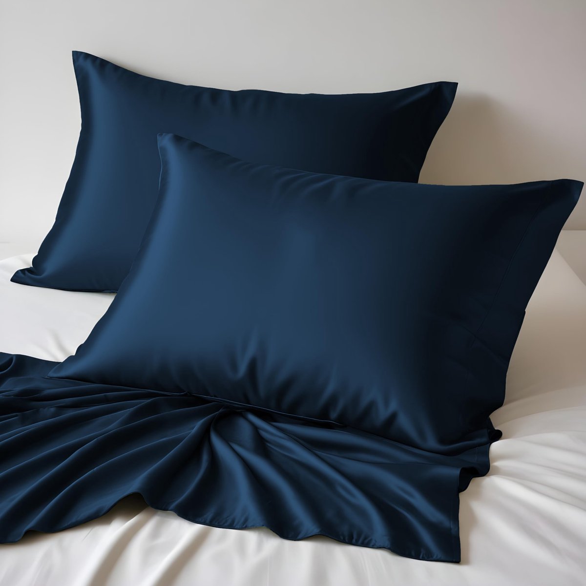 Kussenslopen 50 x 75 cm - 100% biologische bamboe - zachte premium kwaliteit - verkoelend voor haar en huid - ShopVlot