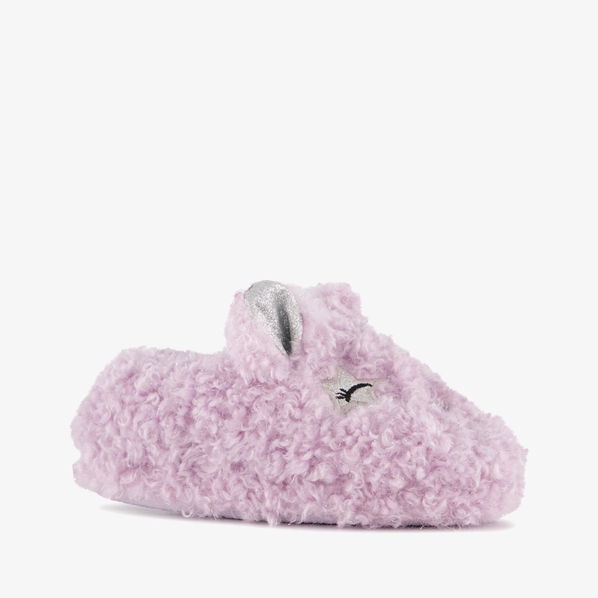 Thu!s kinder pantoffels fantasiediertje lila - Maat 30 - Sloffen