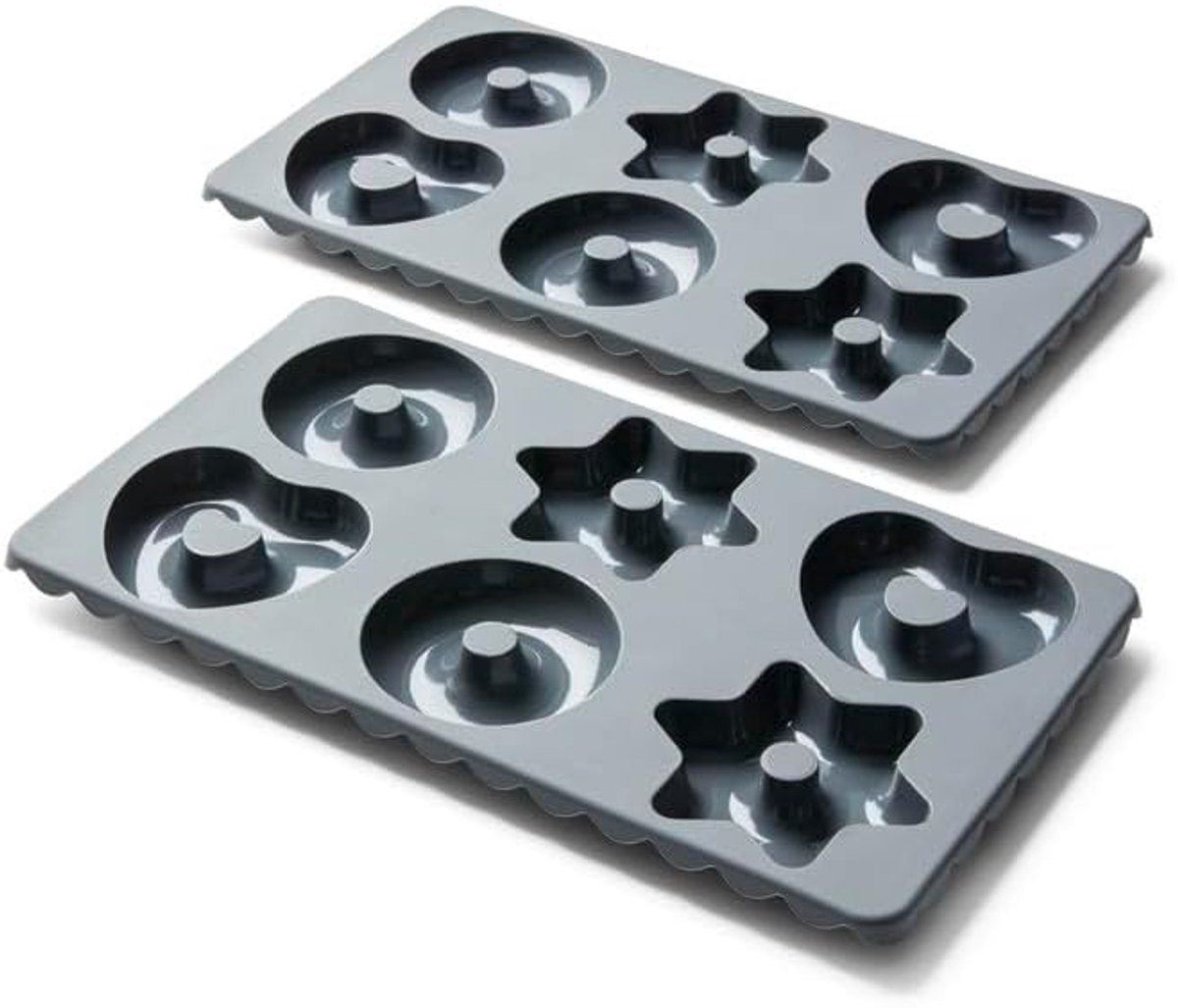 Coolinato - Gingerbread baking molds made of heat-resistant platinum silicone up to 230 ° C - ShopVlot