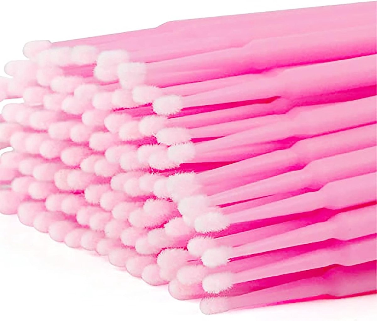 Pack of 100 Micro Brushes, Disposable Micro Brushes, Eyelash Brushes for Eyelash Extension, Disposable Micro Brushes - ShopVlot