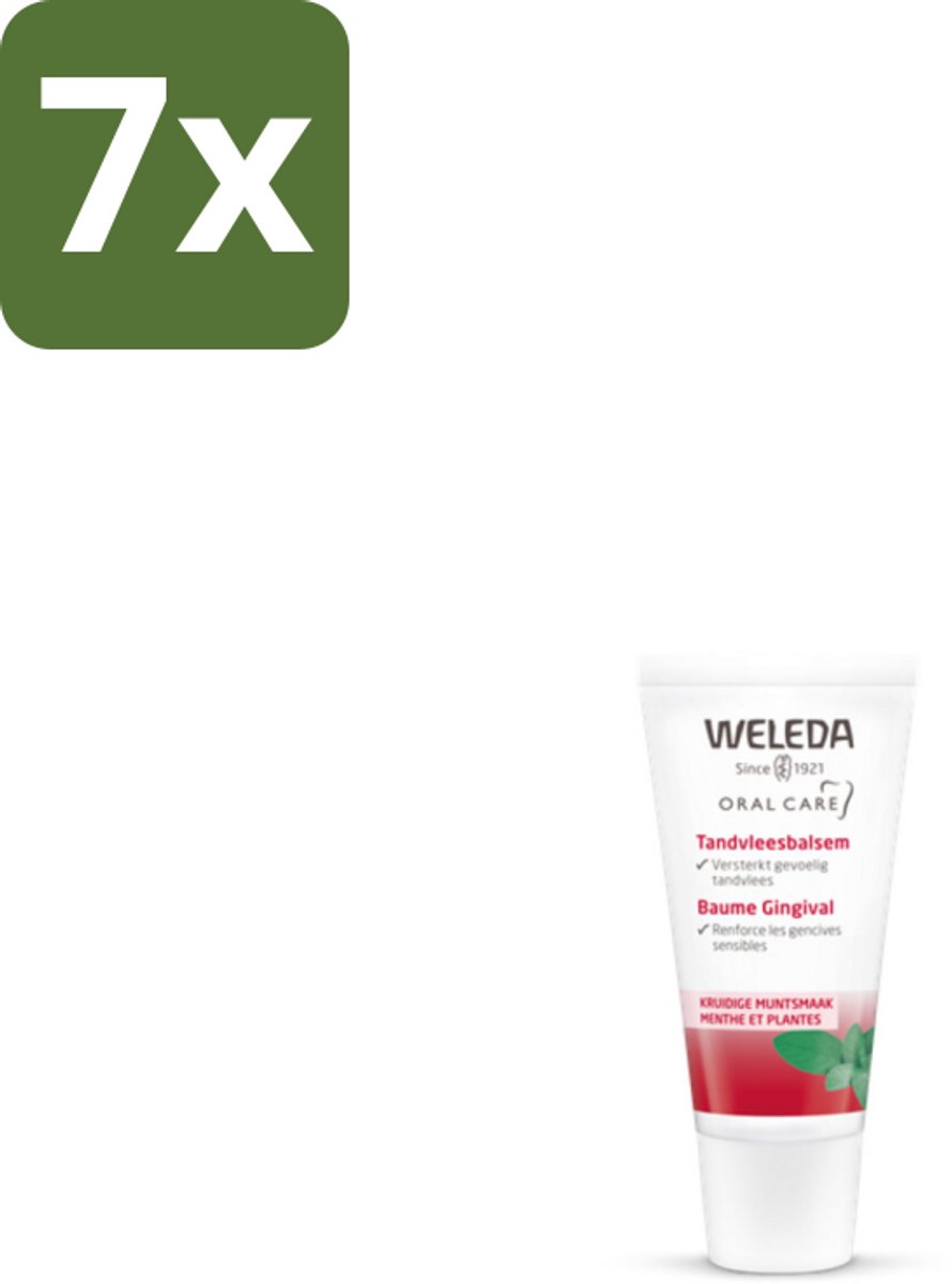 WELEDA - Tandvleesbalsem - 30 ml - Bulkverpakking - 7 stuks