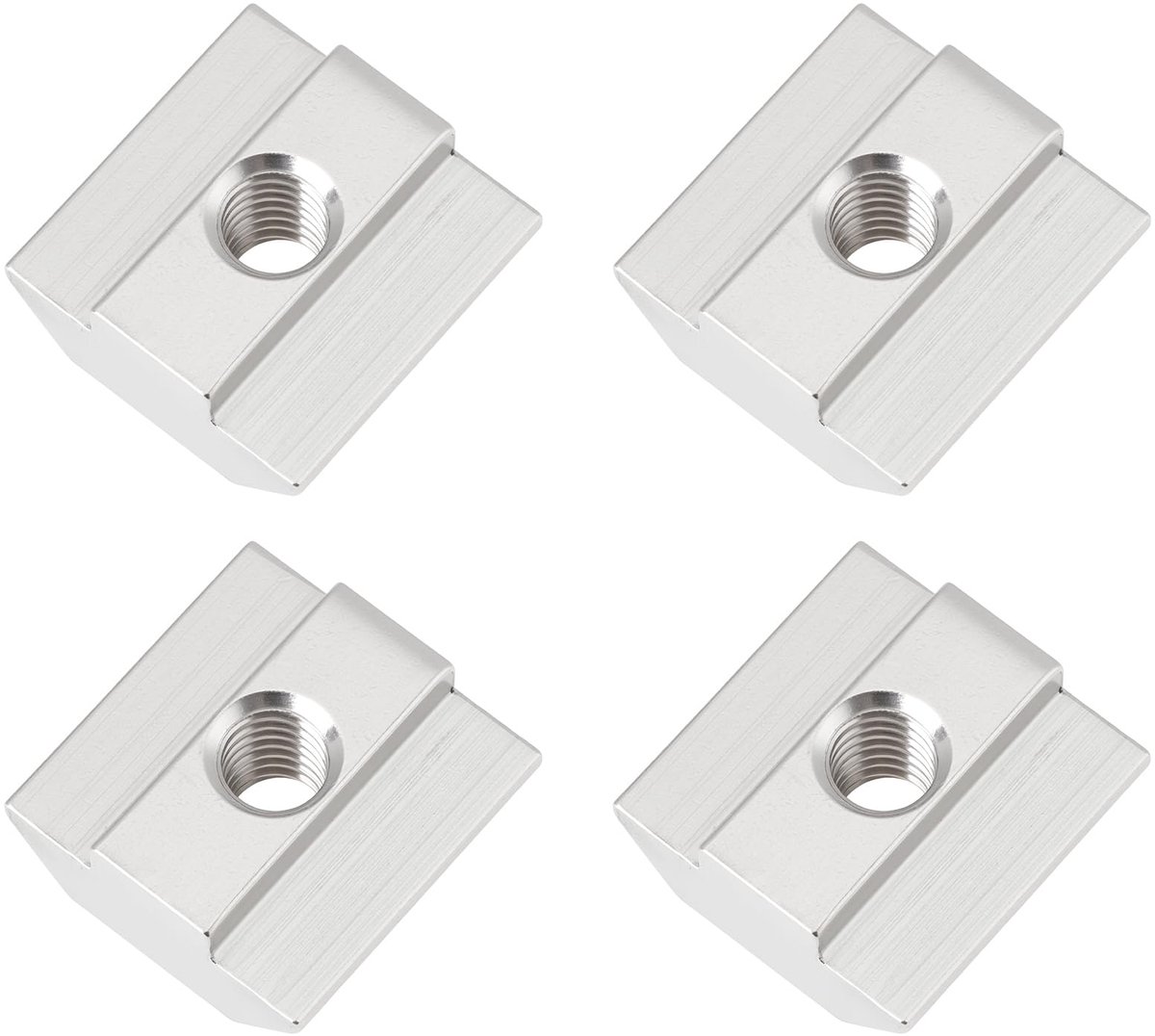 T sleufbouten M6 - 304 roestvrij staal - voor 8 mm sleuf - ideaal voor Fanatec CSL DD QR2 - ShopVlot