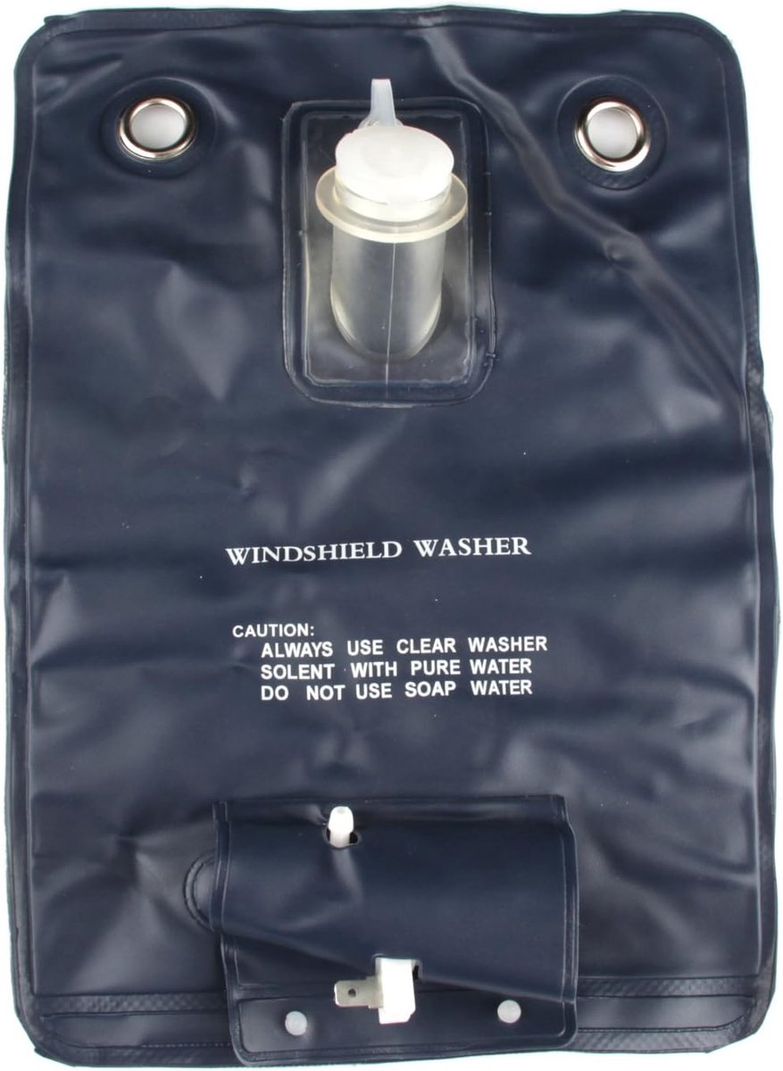 Windscreen Washer Pomp Set - 1 liter capaciteit - Universeel voor klassieke auto's - Praktisch reinigingshulpmiddel - ShopVlot