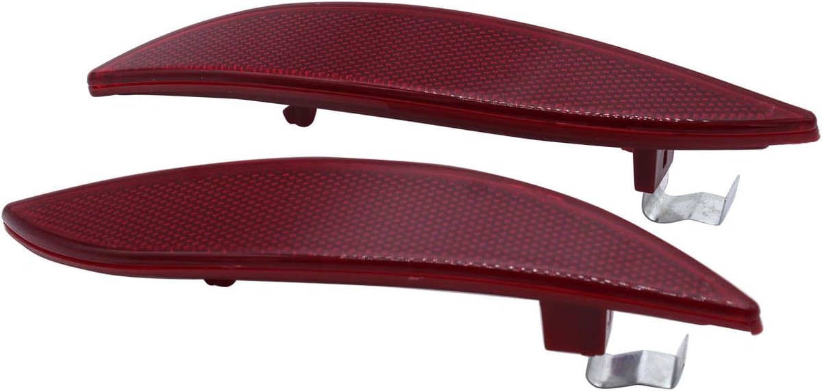 Bumper reflector set voor Renault Megane MK3 - achterlicht - links en rechts - eenvoudige installatie - ShopVlot