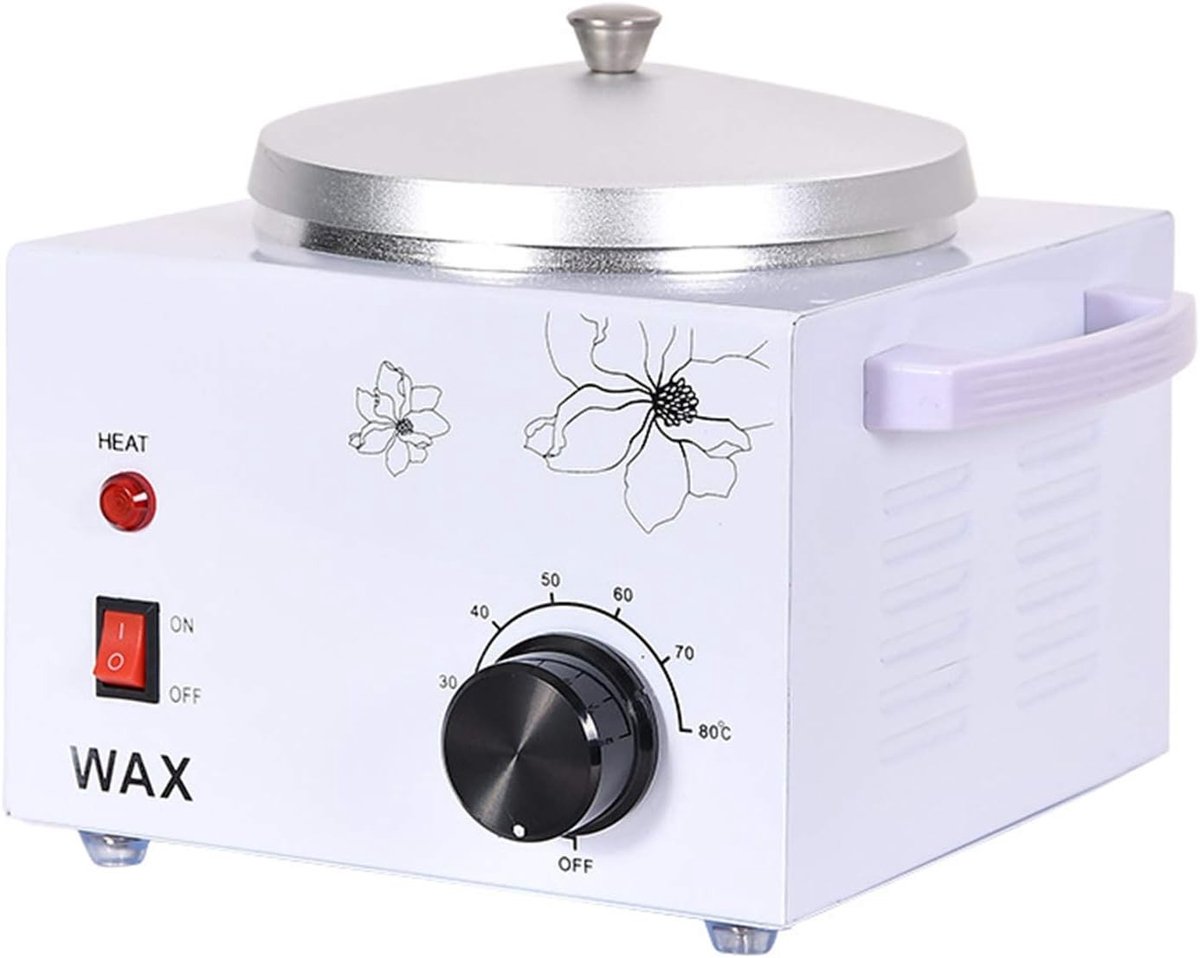 Waxwarmer - Zwart - - Professionele Ontharingsroller met Instelbare Temperatuur - Voor Mannen en Vrouwen