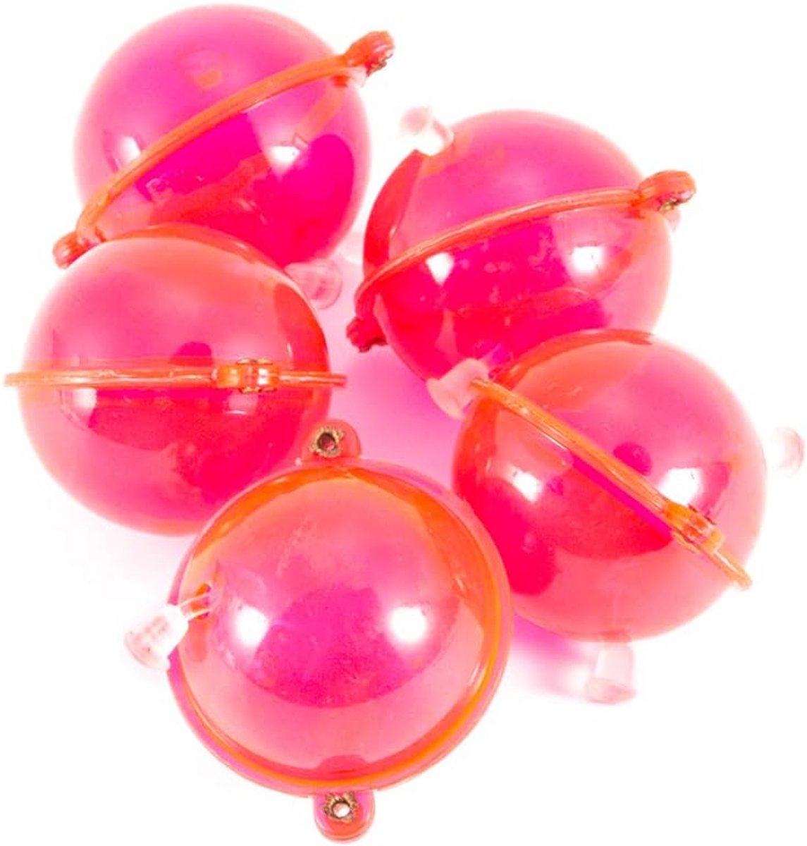 Floats, 5Pcs/Set Fishing Float ABS Plastic Balls Water Ball Bubble Floats Fishing Outdoor Accessories Blue Red - ShopVlot