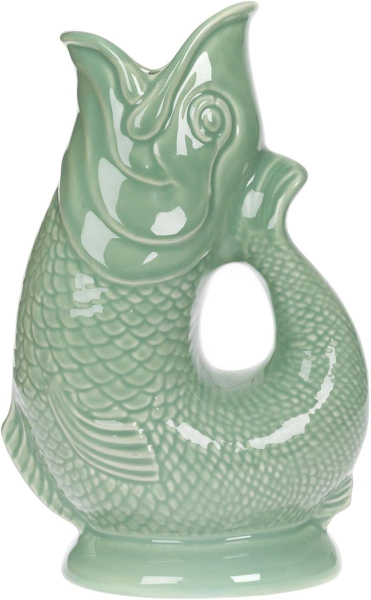 Waterjug - Groen - 1,4 Liter - Decoratieve Visvormige Waterkruik - Voor Thuisgebruik