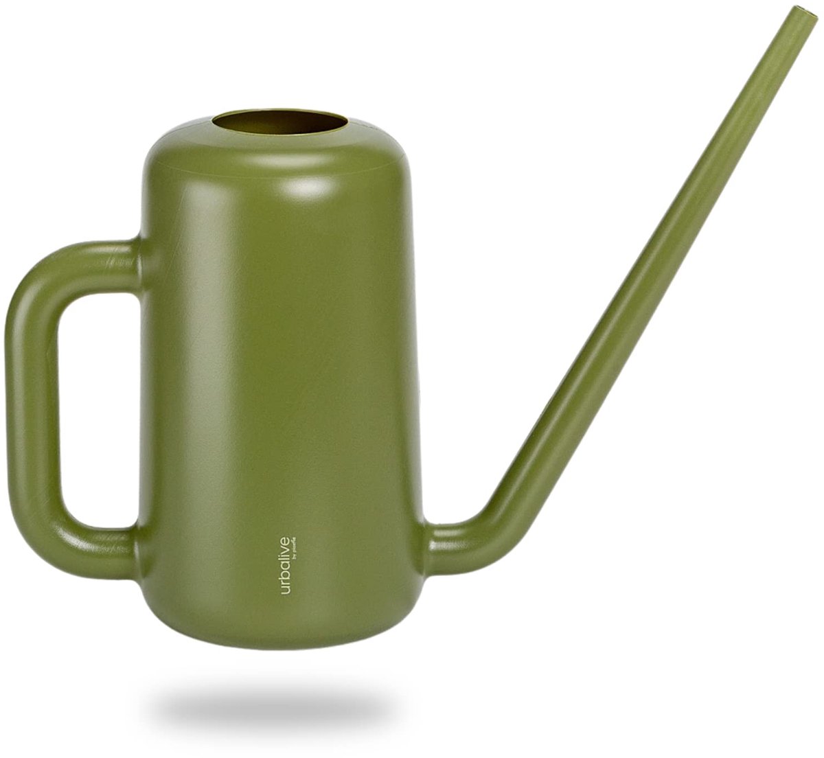 Famanu – Design gieter van hoogwaardig kunststof, 1,8 liter, groen, voor binnen en buiten
