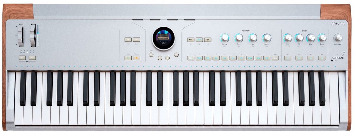 Arturia AstroLab 61 Silver Limited Edition Stage Keyboard