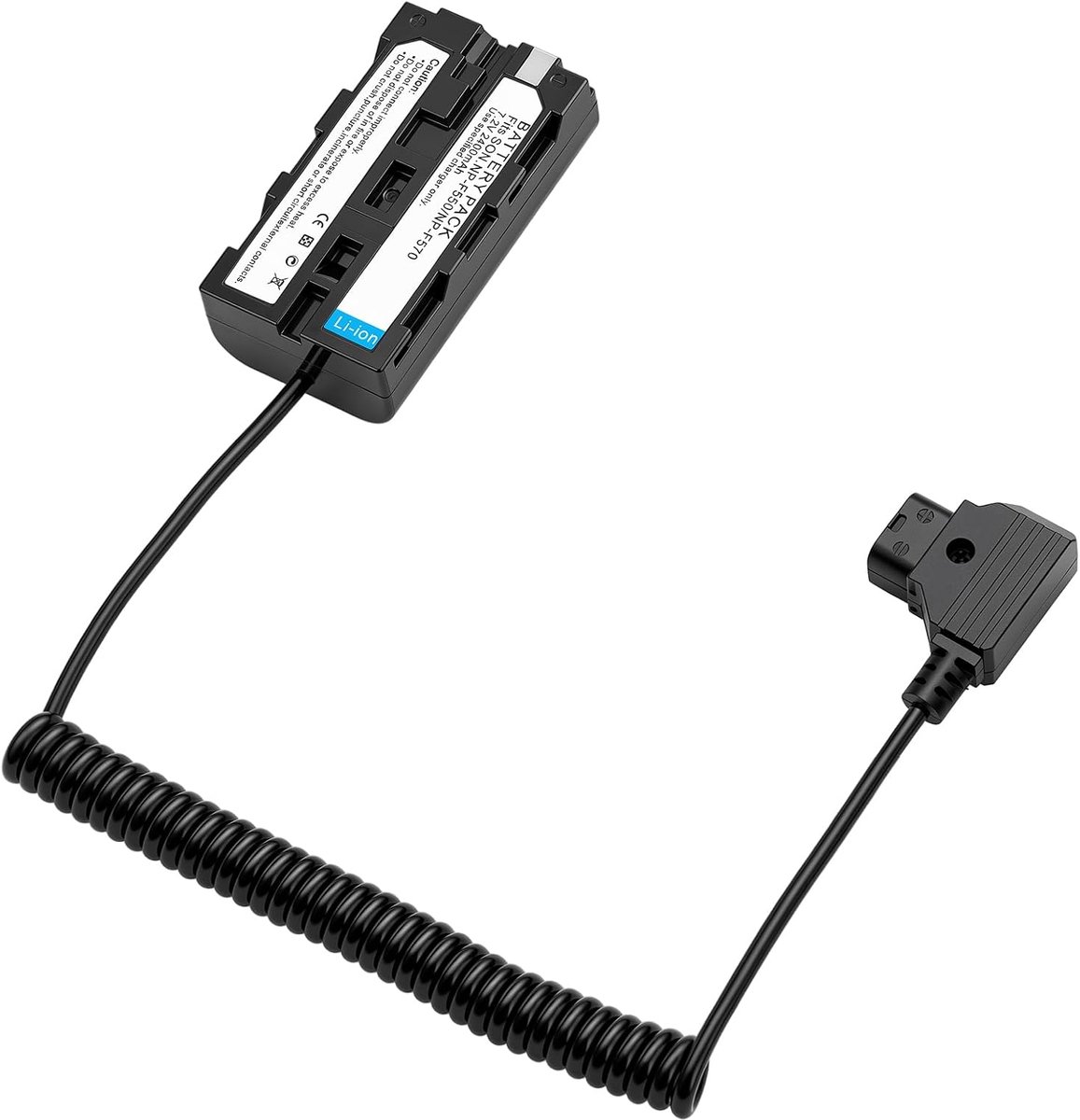 HangTon D-Tap NP-F970 F550 Power Adapter for Dummy Battery for Atomos Shogun Inferno Ninja - ShopVlot