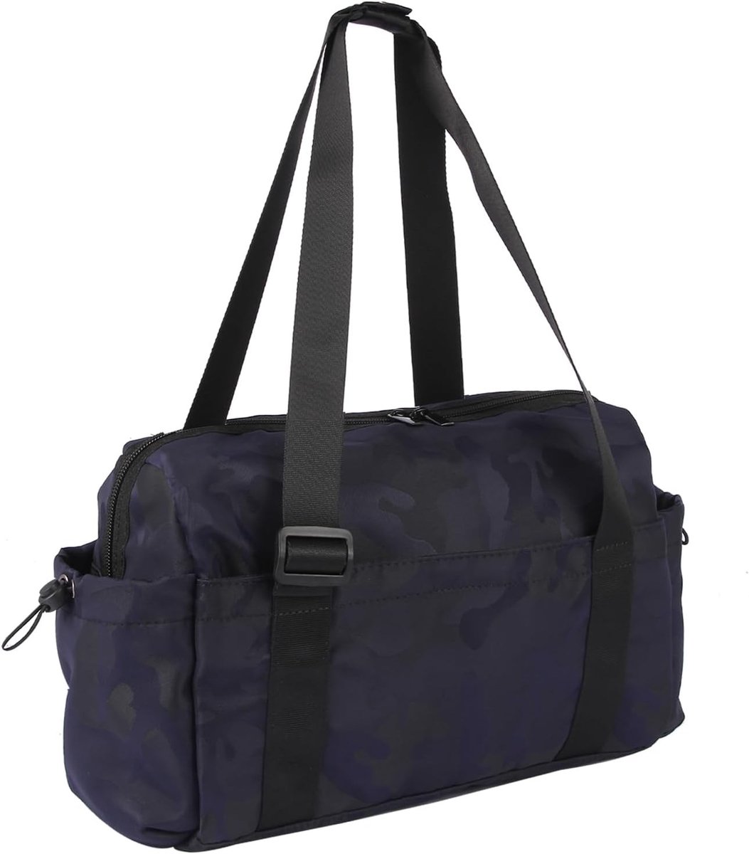 Sauna tas doorzichtig - Donkerblauwe Mini-sporttas - Compact - Waterafstotend Polyester - Voor Dames