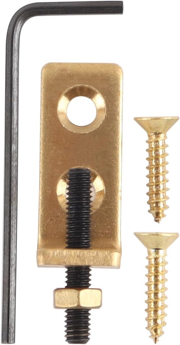 Tremolo stopper stabilizer - massief messing - verbetert resonantie - voor betere klank - ShopVlot