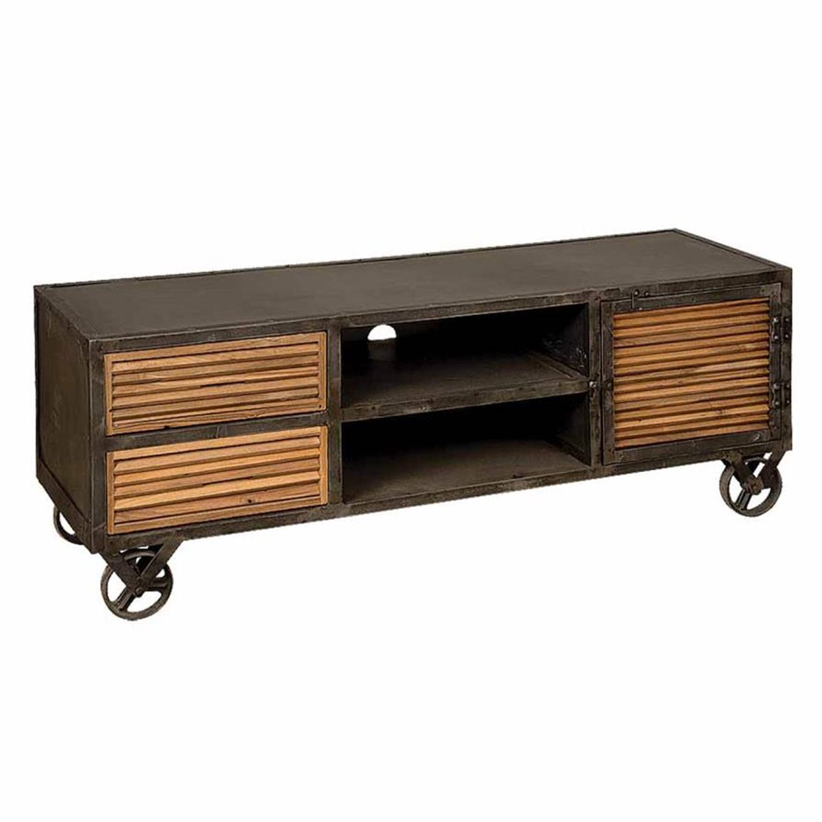 Tower Living Tv-meubel Renew - Bruin Hout - 140x45x50cm