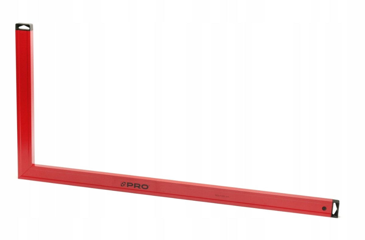 Rood Aluminium Winkelhaak 50x100cm PRO-K1105