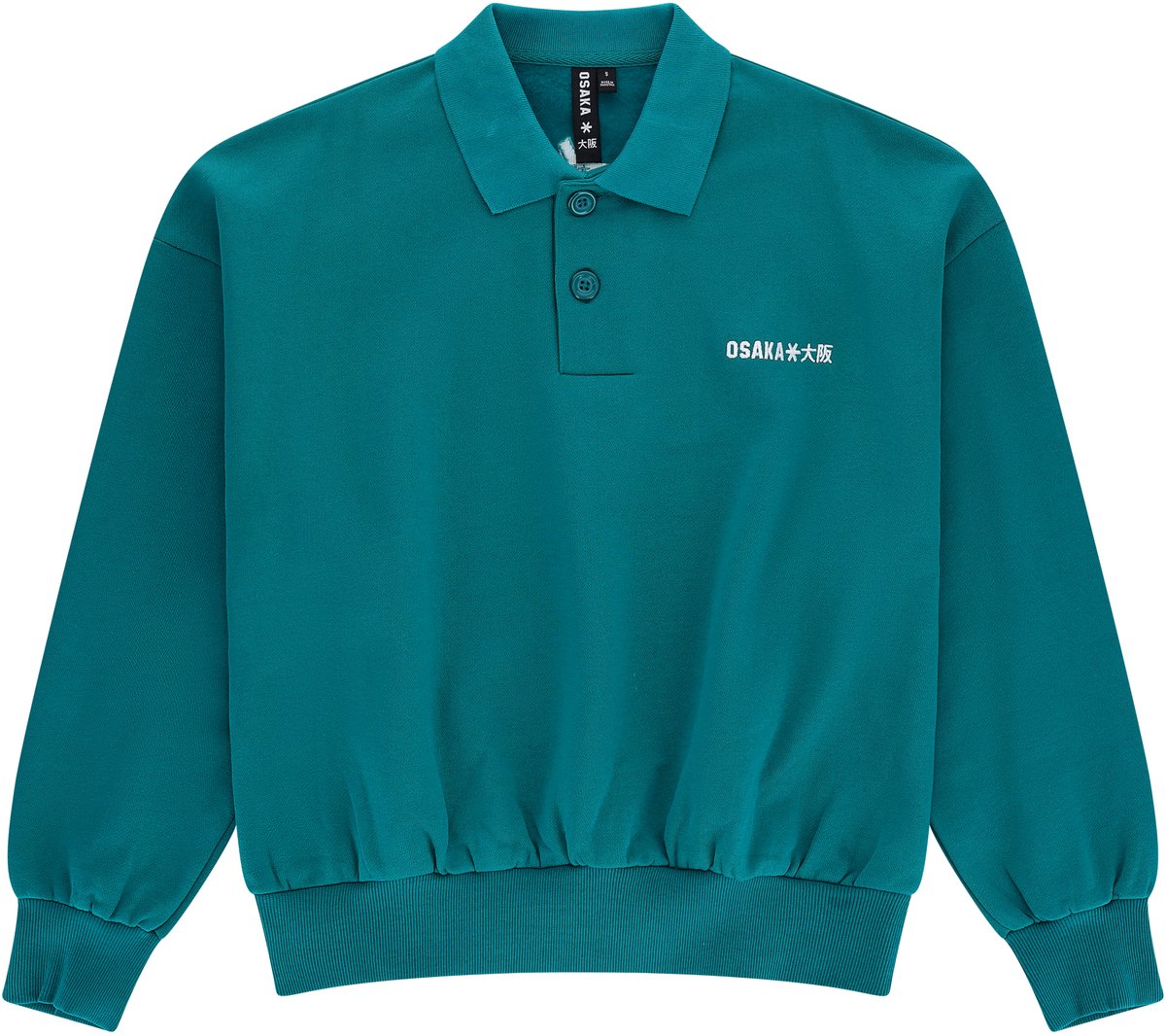 Osaka Men Polo Sweater Transformative Teal