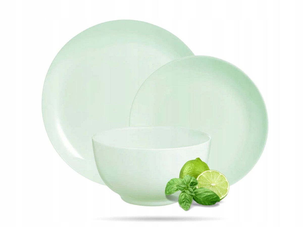 Luminarc Diwali Paradise Groen Servies 18-delig voor 6 personen