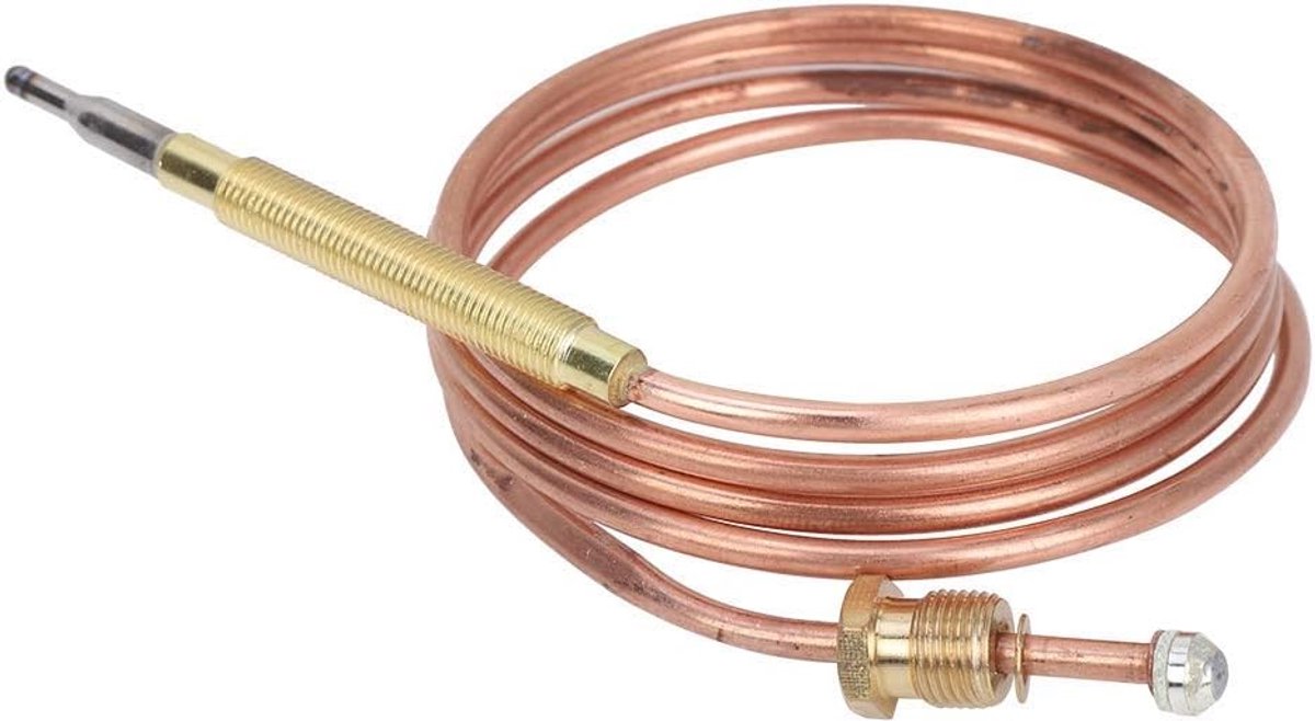 Universal Thermocouple 900 mm M8X1, Gas Thermometer Regulator, for Measuring and Controlling Water Temperature - ShopVlot