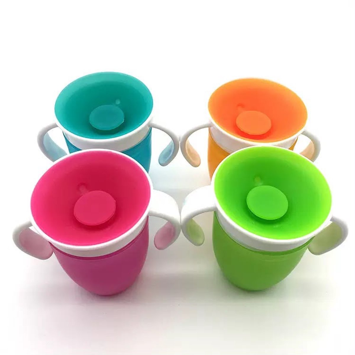 360° Anti-Lek Oefenbeker voor Baby & Kind - Trainer Drinkbeker - 207 ml - BPA-vrij