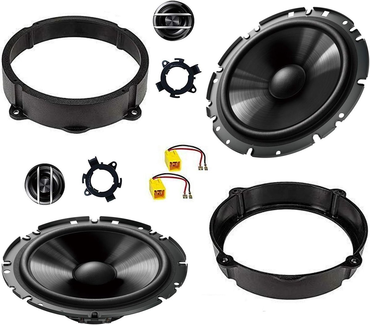 Speaker with adapters compatible for Alfa Romeo 147 - ShopVlot