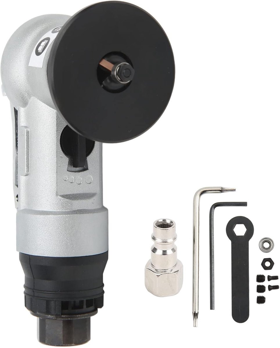 SnelShoppen - Pneumatische Vellingmachine, 1/4 Inch Lucht Vellingfrees voor Metaal, 30000RPM R0-R1 Vellingmachine Burry Tool voor Metaal met 5 Instell