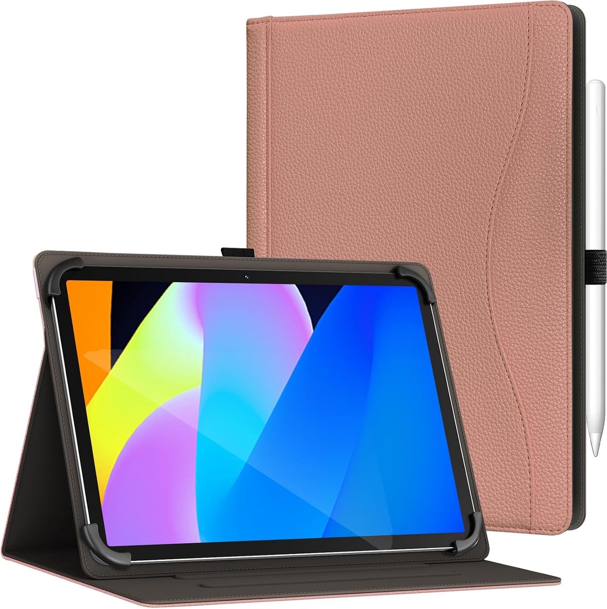 Universal Case for 10.1/9.6/11 Inch Android Tablet 9.6-11 Inch Rose Gold - ShopVlot