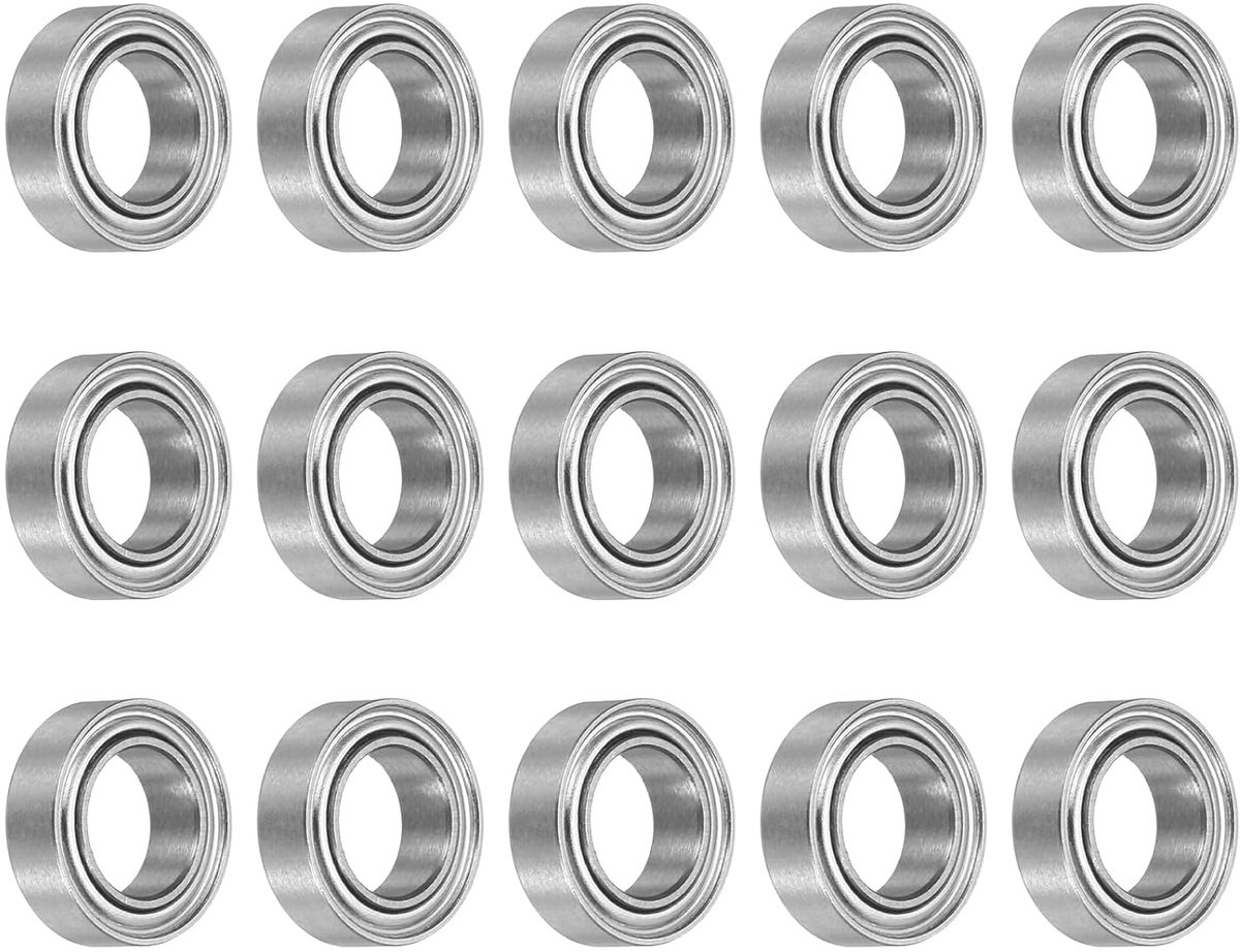 Kogellagers MR106ZZ 6 x 10 x 3 mm - chroomstaal - dubbel afgeschermd - optimale prestaties - ShopVlot