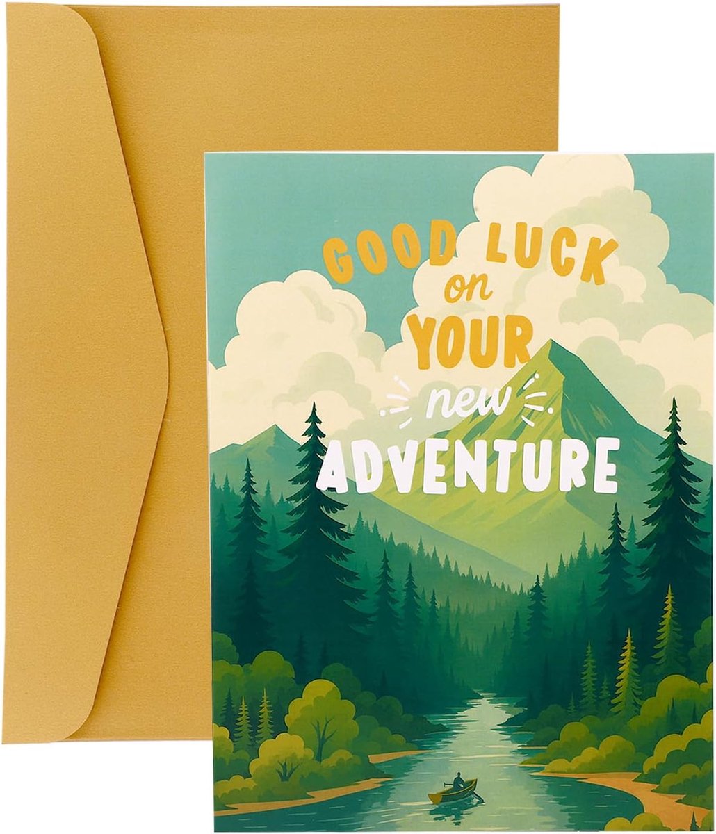 Farewell kaart 40x27cm - dikke karton - met envelop - voor afscheid collega - ShopVlot