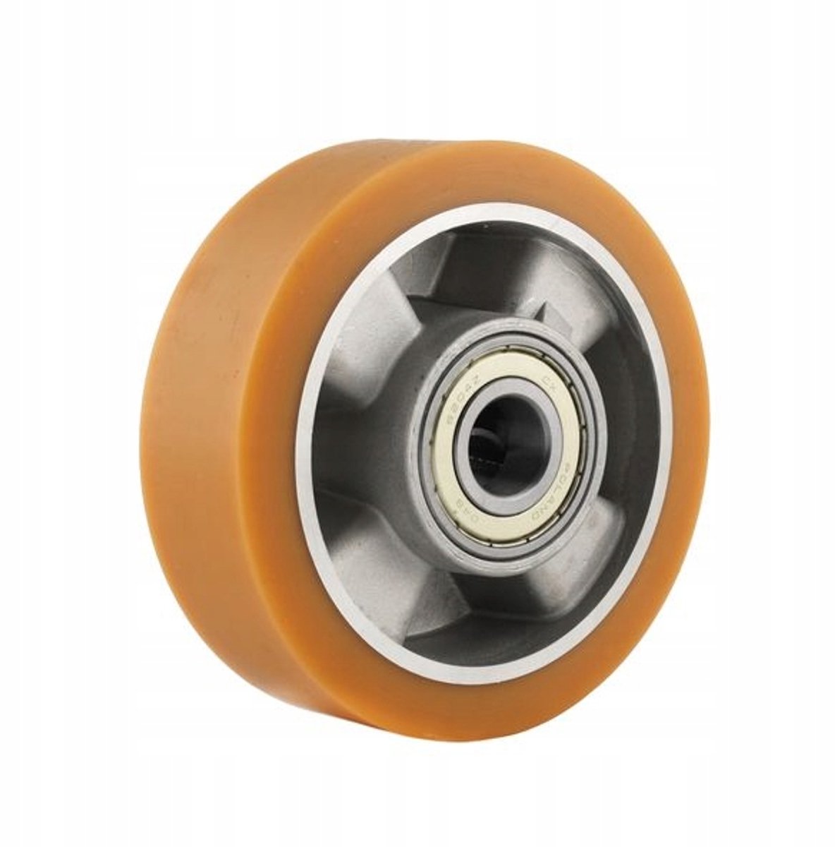 Wiko Aluminium Wiel met Polyurethaan Loopvlak, 125mm, 350kg
