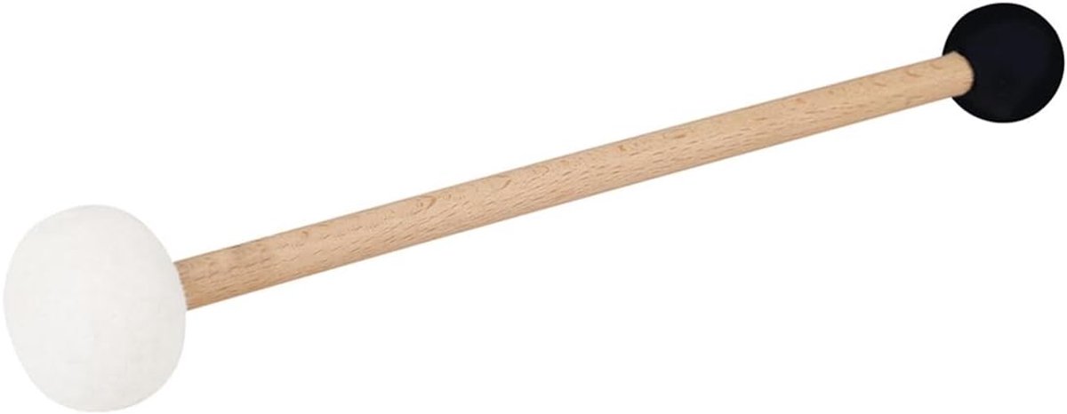 Singing bowl mallet dubbel - vilt en rubber - veelzijdig geluid - ideaal voor Tibetaanse klankschalen - ShopVlot
