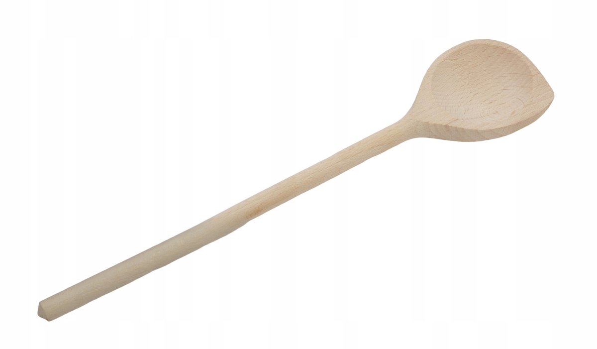 Houten Keukenlepel 28 cm - Beukenhout