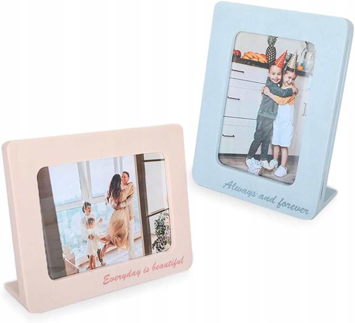 Set van 2 Decoratieve Fotolijsten - 18x22.5 cm & 15.5x20 cm