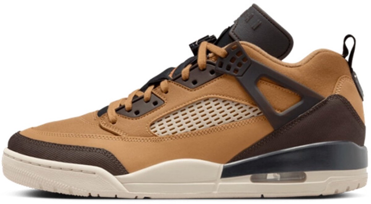 Nike Air Jordan Spizike Low “”Flax”” Sneakers Unisex Bruin