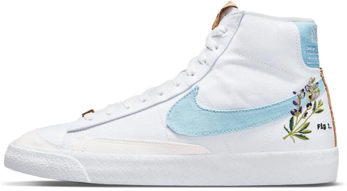 Nike Blazer Mid 77 Indigo Blauw