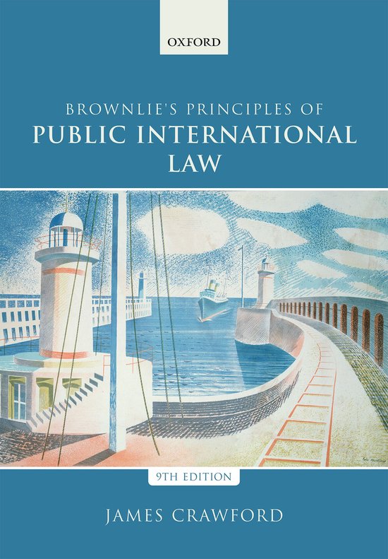 Brownlie's Principles of Public International Law - cover