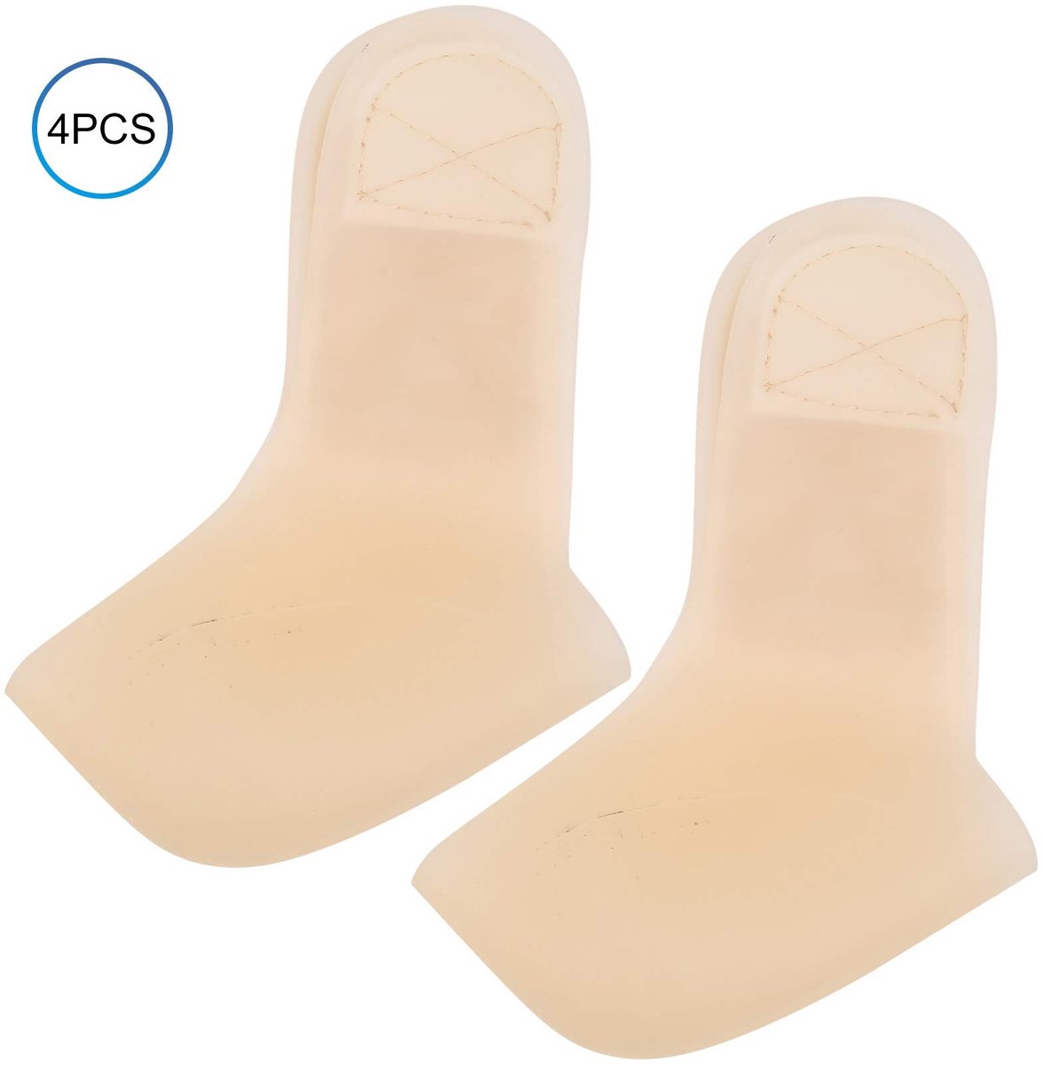 Dailygoods- Hielkussen Herbruikbaar - Hielbeschermers - Hielkussentjes voor Schoenen - Schokabsorberend - Siliconenmateriaal - Comfortabele Demping - Hielbescherming