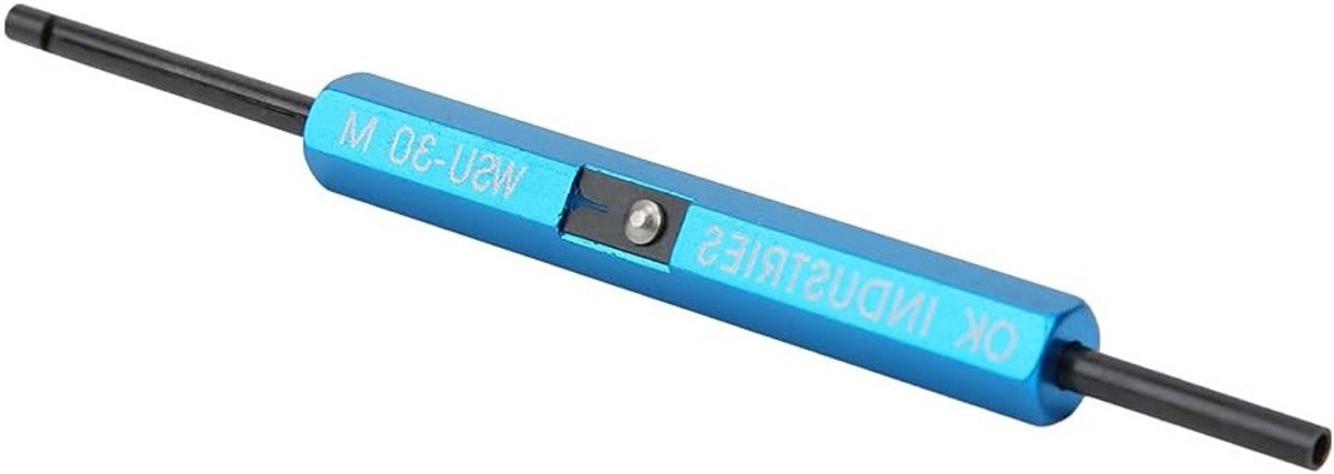 3-in-1 Handgereedschap voor AWG 30 Draad: Strippen, Wikkelen en Ontwinden van Enkelvoudige Draad