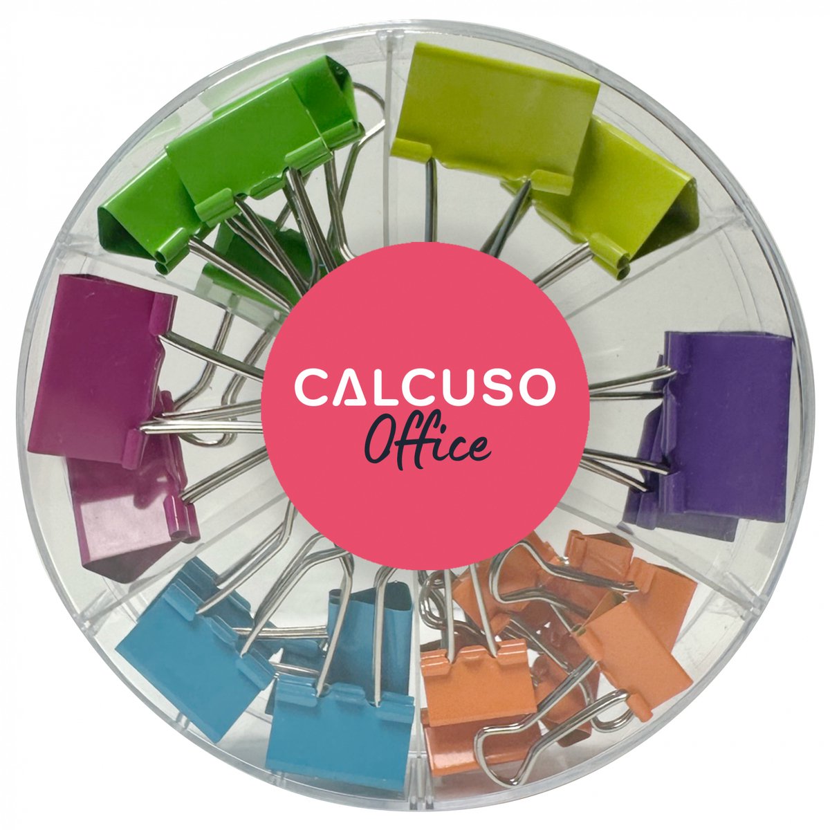 Kleurrijke Multifunctionele Clips – 26 stuks, 6 kleuren – stevige binderclips / foldback clips voor kantoor & school