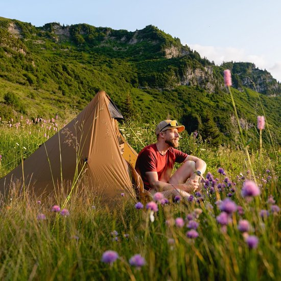 Night Cat 1 Mans Tent Ultralicht: Waterdichte Tent voor Fietstocht Klein Pakformaat Trekken Kamperen van Night Cat — afbeelding 5